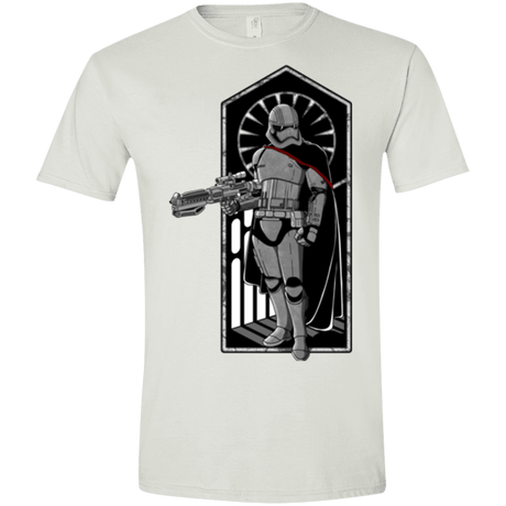 T-Shirts White / X-Small Captain Men's Semi-Fitted Softstyle