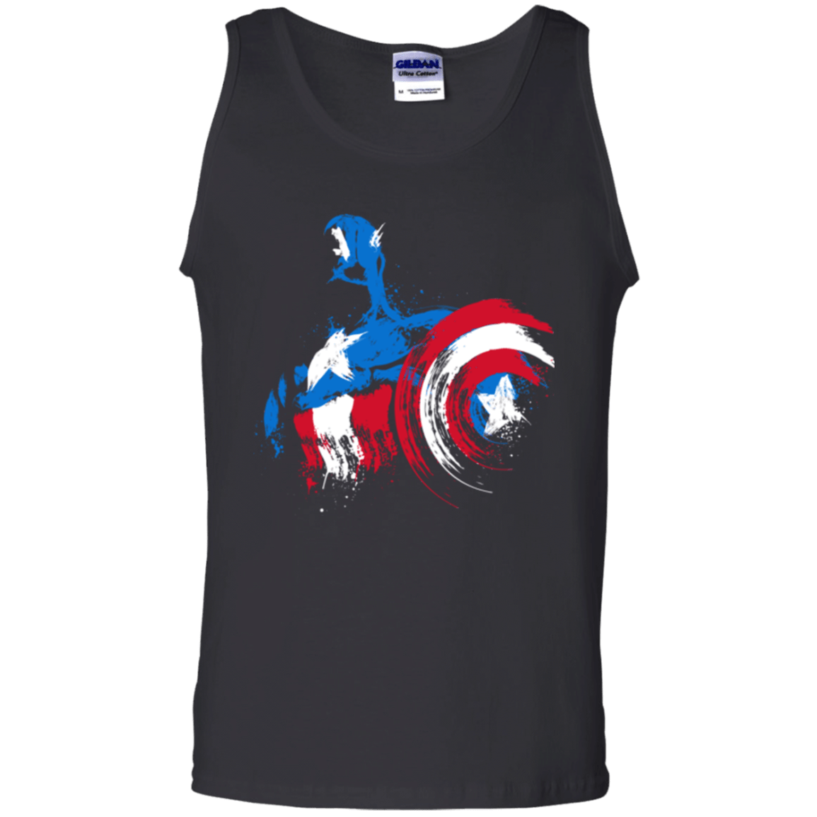 T-Shirts Black / S Captain Men's Tank Top