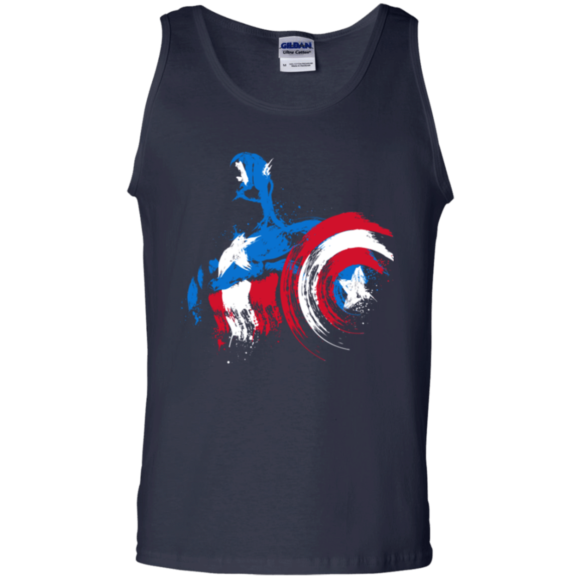 T-Shirts Navy / S Captain Men's Tank Top