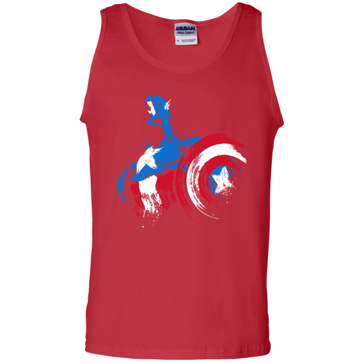 T-Shirts Red / S Captain Men's Tank Top