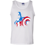 T-Shirts White / S Captain Men's Tank Top