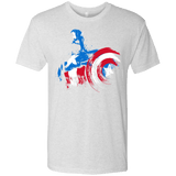 T-Shirts Heather White / S Captain Men's Triblend T-Shirt
