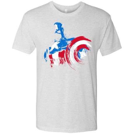 T-Shirts Heather White / S Captain Men's Triblend T-Shirt