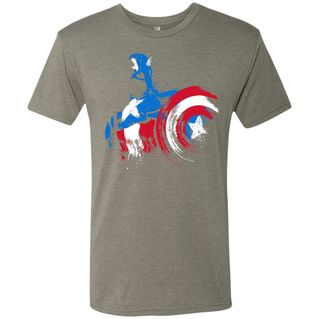 T-Shirts Venetian Grey / S Captain Men's Triblend T-Shirt