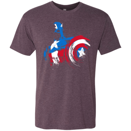 T-Shirts Vintage Purple / S Captain Men's Triblend T-Shirt
