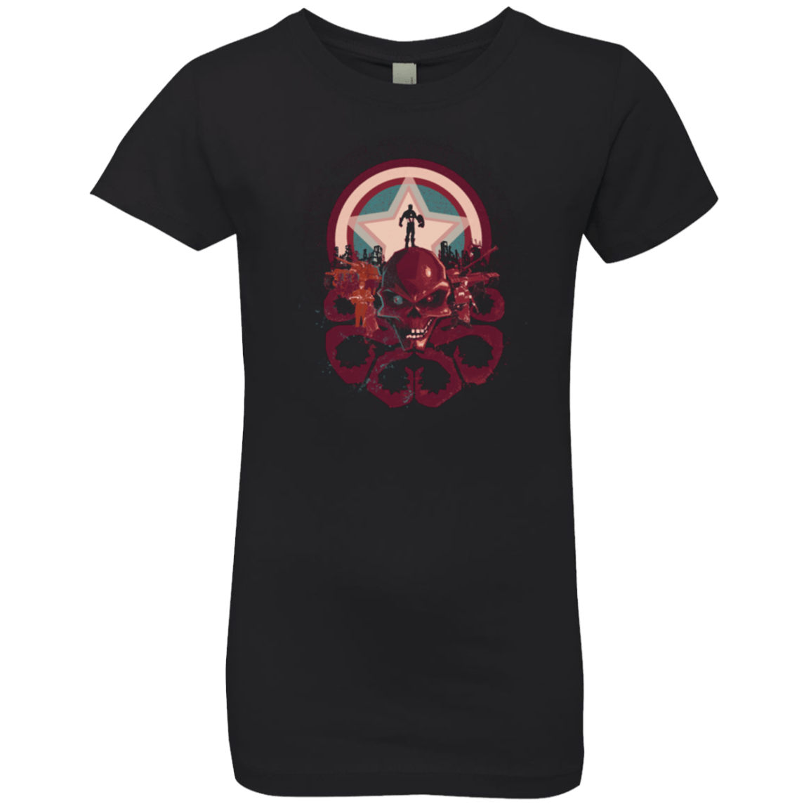 T-Shirts Black / YXS Captain Nightmare Girls Premium T-Shirt