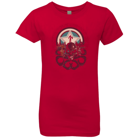 T-Shirts Red / YXS Captain Nightmare Girls Premium T-Shirt