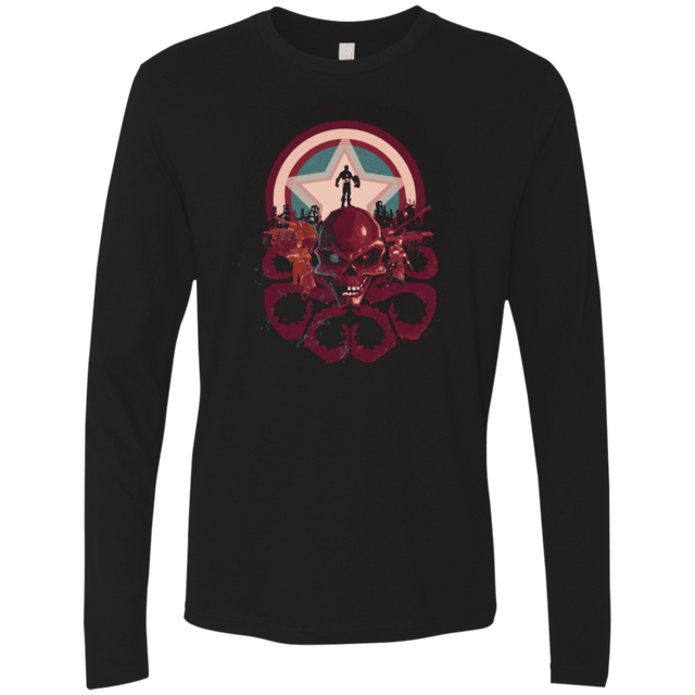 T-Shirts Black / Small Captain Nightmare Men's Premium Long Sleeve