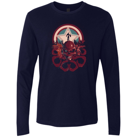 T-Shirts Midnight Navy / Small Captain Nightmare Men's Premium Long Sleeve