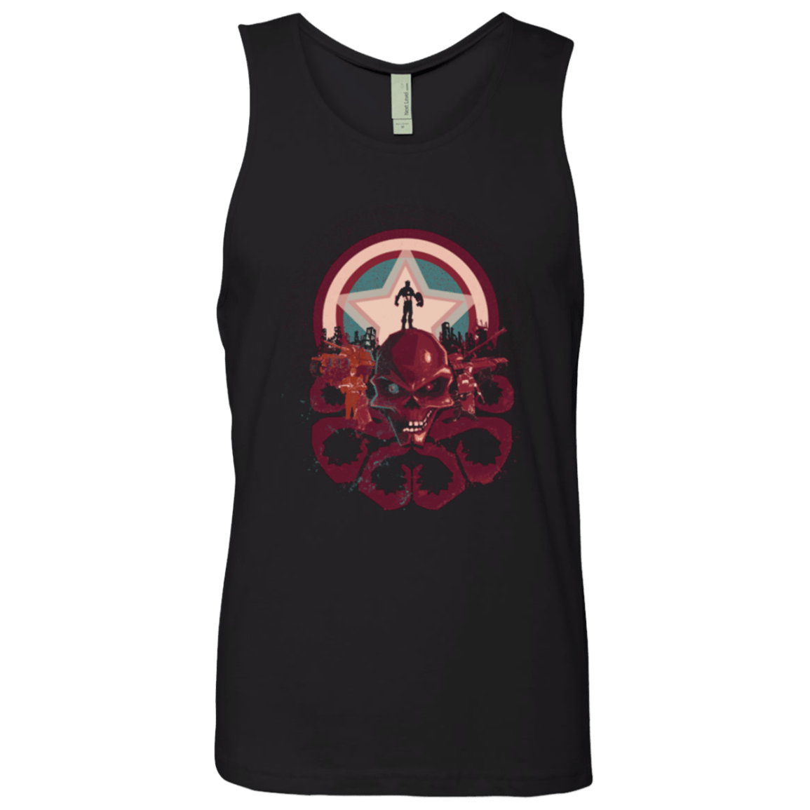 T-Shirts Black / Small Captain Nightmare Men's Premium Tank Top