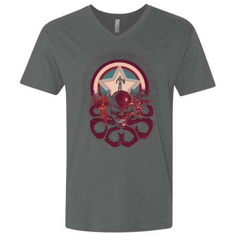 T-Shirts Heavy Metal / X-Small Captain Nightmare Men's Premium V-Neck