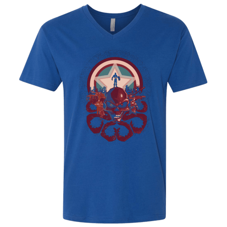 T-Shirts Royal / X-Small Captain Nightmare Men's Premium V-Neck