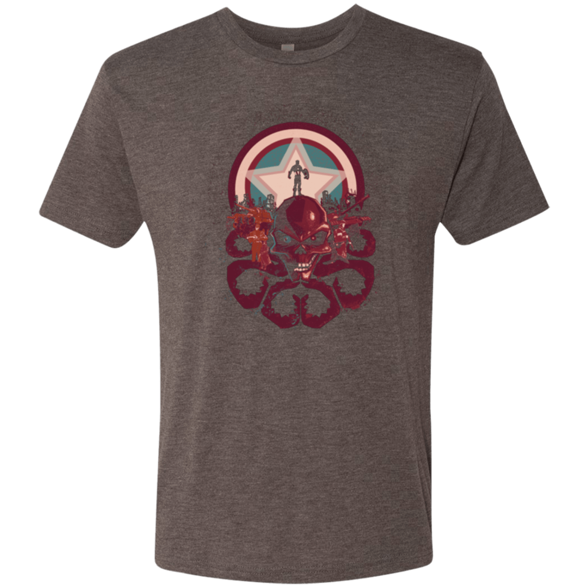 T-Shirts Macchiato / Small Captain Nightmare Men's Triblend T-Shirt