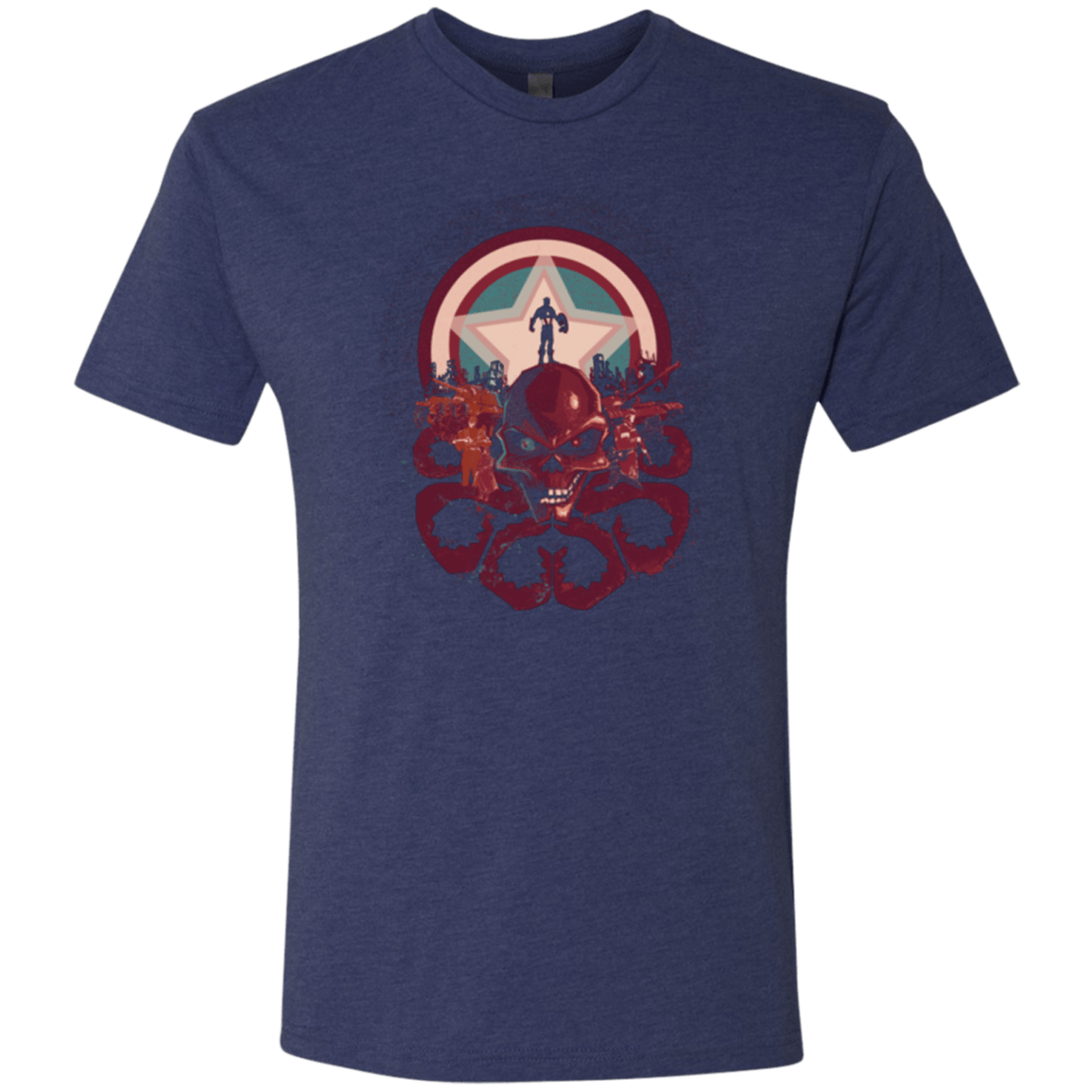 T-Shirts Vintage Navy / Small Captain Nightmare Men's Triblend T-Shirt