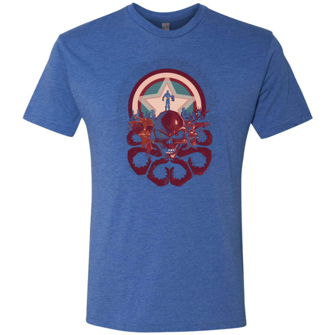 T-Shirts Vintage Royal / Small Captain Nightmare Men's Triblend T-Shirt