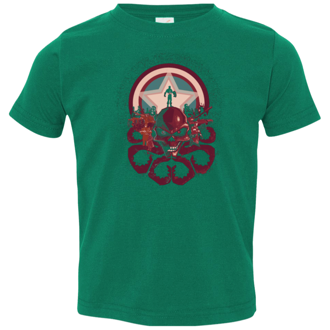 T-Shirts Kelly / 2T Captain Nightmare Toddler Premium T-Shirt