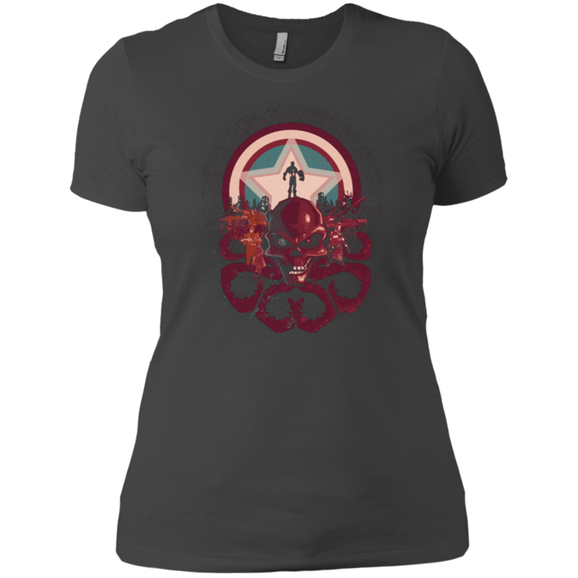 T-Shirts Heavy Metal / X-Small Captain Nightmare Women's Premium T-Shirt