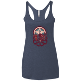 T-Shirts Vintage Navy / X-Small Captain Nightmare Women's Triblend Racerback Tank