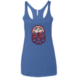 T-Shirts Vintage Royal / X-Small Captain Nightmare Women's Triblend Racerback Tank