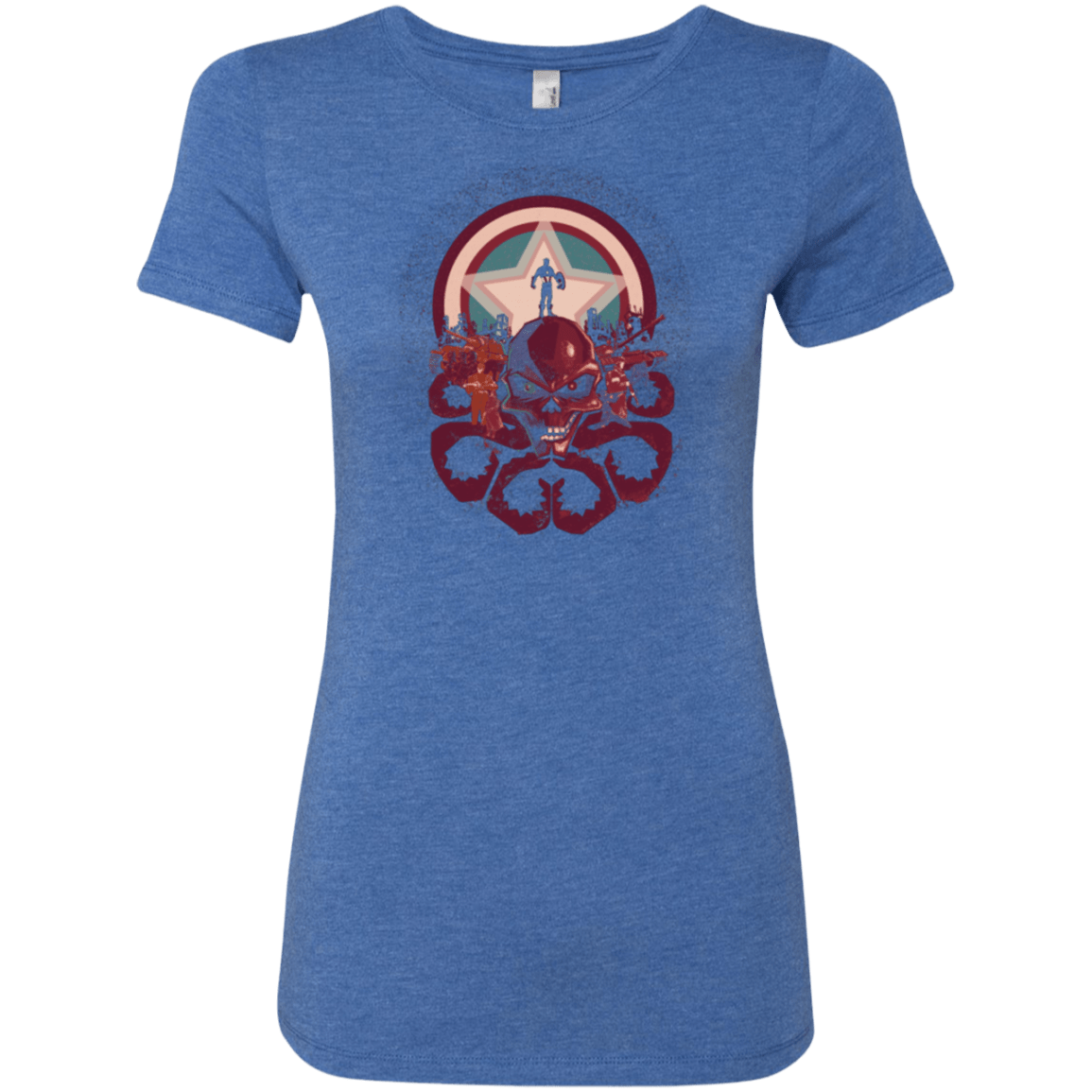 T-Shirts Vintage Royal / Small Captain Nightmare Women's Triblend T-Shirt