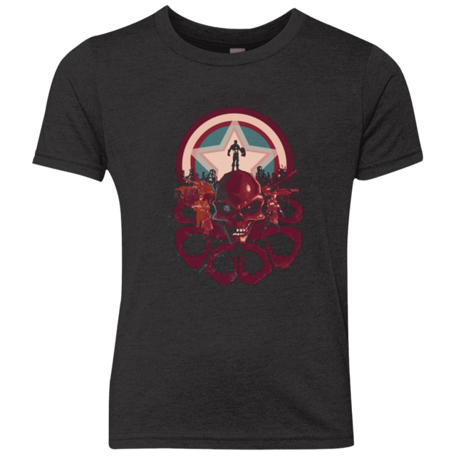 T-Shirts Vintage Black / YXS Captain Nightmare Youth Triblend T-Shirt