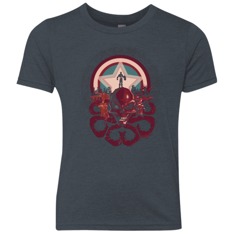 T-Shirts Vintage Navy / YXS Captain Nightmare Youth Triblend T-Shirt