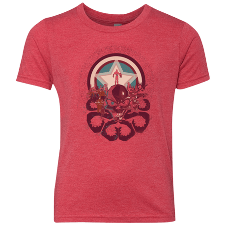 T-Shirts Vintage Red / YXS Captain Nightmare Youth Triblend T-Shirt