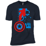 T-Shirts Midnight Navy / YXS Captain Profile Boys Premium T-Shirt