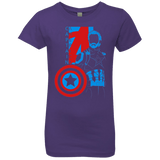 T-Shirts Purple Rush / YXS Captain Profile Girls Premium T-Shirt