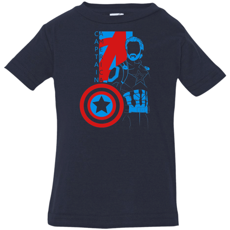 T-Shirts Navy / 6 Months Captain Profile Infant Premium T-Shirt