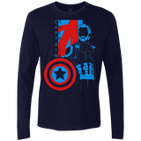T-Shirts Midnight Navy / S Captain Profile Men's Premium Long Sleeve