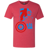 T-Shirts Vintage Red / S Captain Profile Men's Triblend T-Shirt