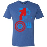 T-Shirts Vintage Royal / S Captain Profile Men's Triblend T-Shirt