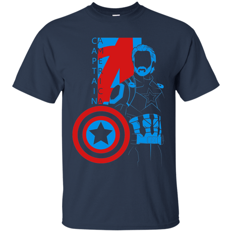 T-Shirts Navy / S Captain Profile T-Shirt