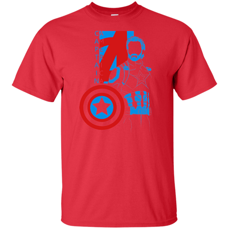 T-Shirts Red / XLT Captain Profile Tall T-Shirt