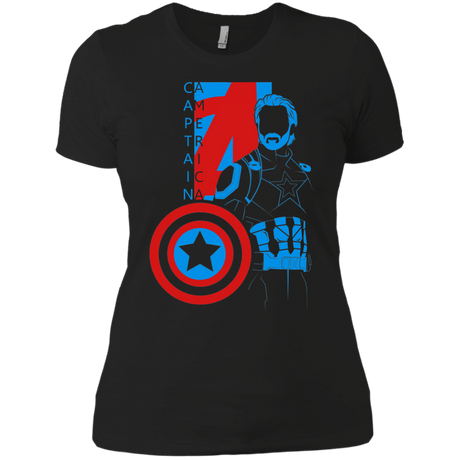 T-Shirts Black / X-Small Captain Profile Women's Premium T-Shirt
