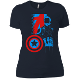 T-Shirts Midnight Navy / X-Small Captain Profile Women's Premium T-Shirt