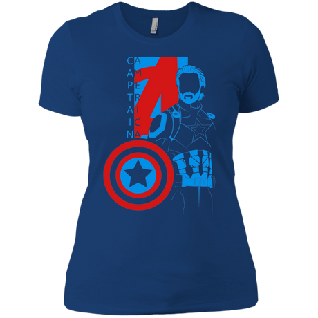 T-Shirts Royal / X-Small Captain Profile Women's Premium T-Shirt