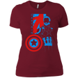 T-Shirts Scarlet / X-Small Captain Profile Women's Premium T-Shirt