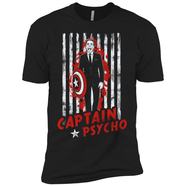T-Shirts Black / YXS Captain Psycho Boys Premium T-Shirt