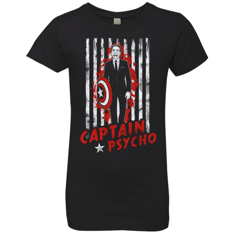 T-Shirts Black / YXS Captain Psycho Girls Premium T-Shirt