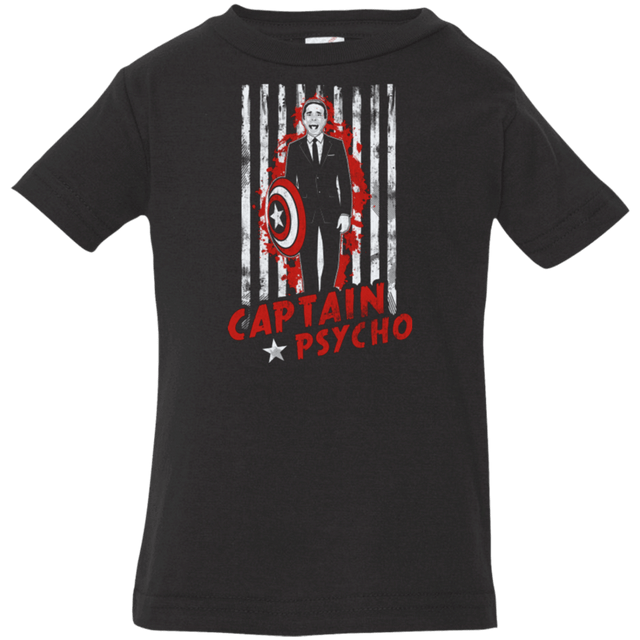 T-Shirts Black / 6 Months Captain Psycho Infant Premium T-Shirt
