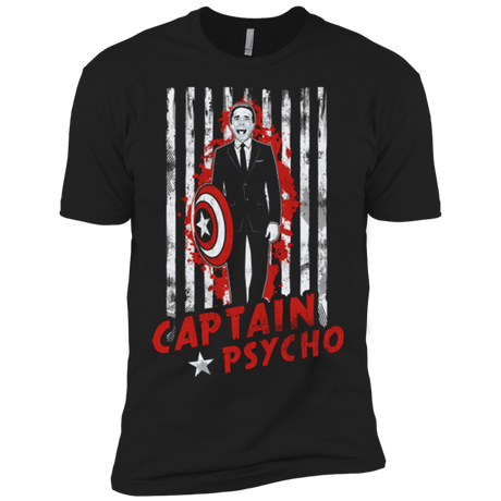T-Shirts Black / X-Small Captain Psycho Men's Premium T-Shirt