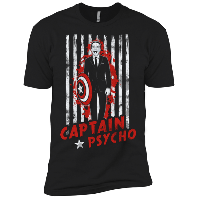 T-Shirts Black / X-Small Captain Psycho Men's Premium T-Shirt