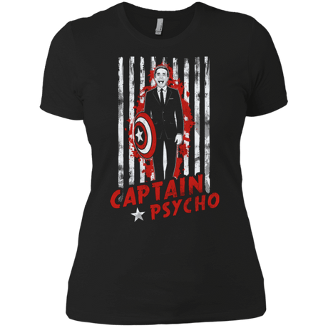 T-Shirts Black / X-Small Captain Psycho Women's Premium T-Shirt