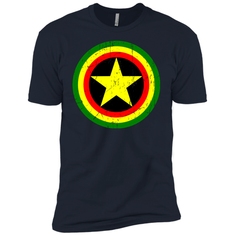 T-Shirts Midnight Navy / YXS Captain Rasta Boys Premium T-Shirt