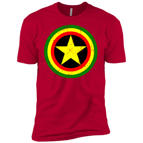 T-Shirts Red / YXS Captain Rasta Boys Premium T-Shirt