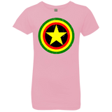 T-Shirts Light Pink / YXS Captain Rasta Girls Premium T-Shirt