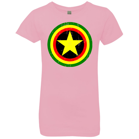 T-Shirts Light Pink / YXS Captain Rasta Girls Premium T-Shirt