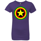 T-Shirts Purple Rush / YXS Captain Rasta Girls Premium T-Shirt